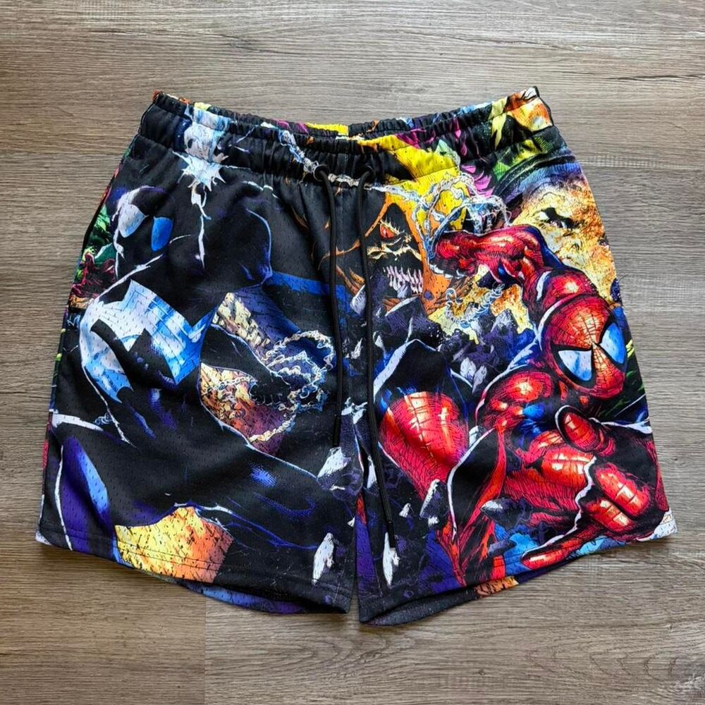 Marvel Men's multi Shorts